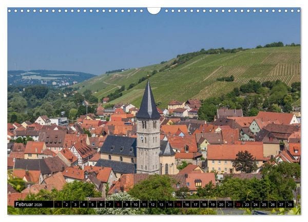 Produktbild: Weinlagen in Franken (Wandkalender 2026 DIN A3 quer), CALVENDO Monatskalender
