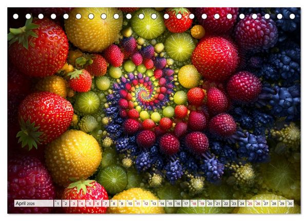 Produktbild: Fibonacci&rsquo;s Garten (Tischkalender 2026 DIN A5 quer), CALVENDO Monatskalender