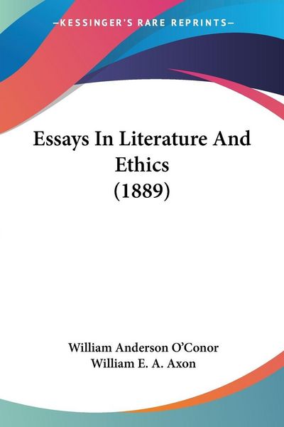 Produktbild: Essays In Literature And Ethics (1889)