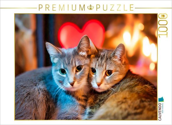CALVENDO Puzzle Ein Herz und eine Seele | 1000 Teile Lege-Größe 64 × 48 cm Foto-Puzzle für glückliche Stunden