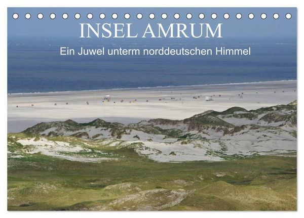 Produktbild: Insel Amrum - Ein Juwel unterm norddeutschen Himmel (Tischkalender 2026 DIN A5 quer), CALVENDO Monatskalender