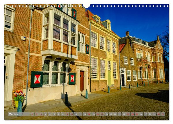 Produktbild: Ein Blick auf Hulst in Zeeland (Wandkalender 2026 DIN A3 quer), CALVENDO Monatskalender