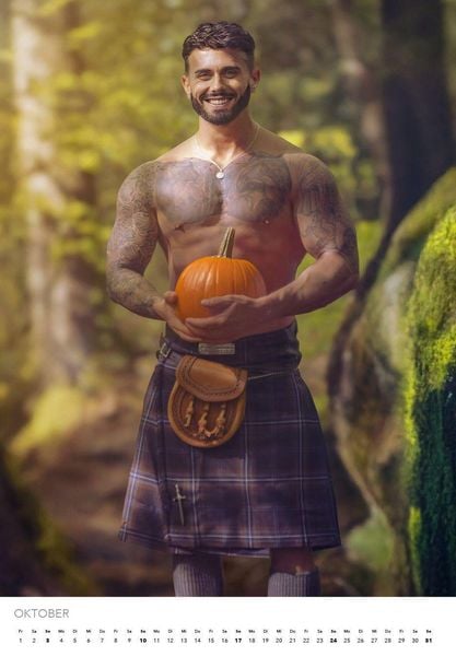 Produktbild: Men in Kilts Kalender 2027