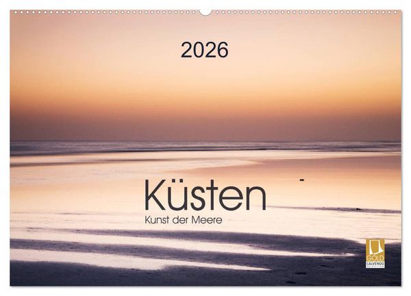 Produktbild: K&uuml;sten - Kunst der Meere (Wandkalender 2026 DIN A2 quer), CALVENDO Monatskalender