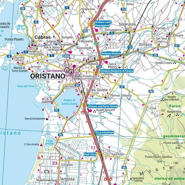Produktbild: Sardinien, Stra&szlig;enkarten-Set 1:150.000, freytag & berndt