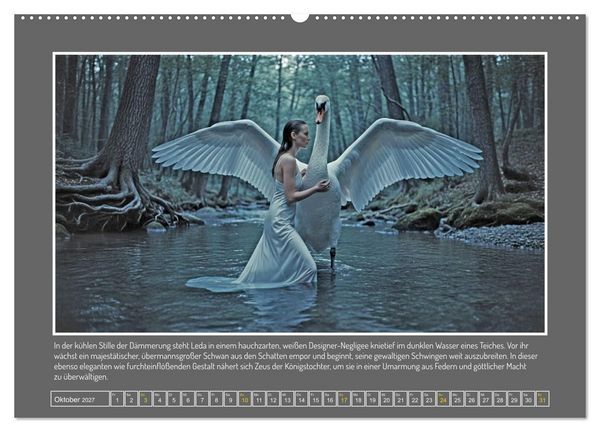 Produktbild: Die Zeus-Aff&auml;ren (Wandkalender 2027 DIN A2 quer), CALVENDO Monatskalender