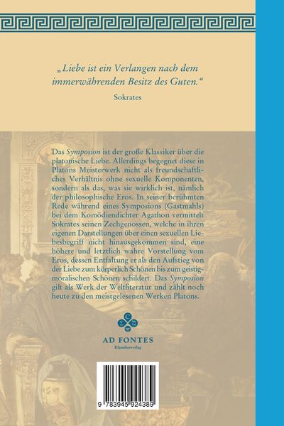 Produktbild: Symposion / Das Gastmahl