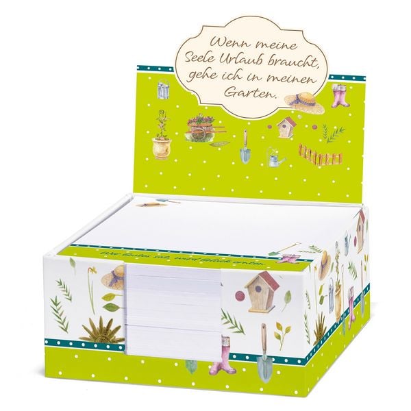 Notizzettelkästchen 'Gartenfreund'
