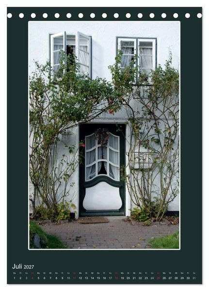 Produktbild: Willkommen in Keitum auf Sylt (Tischkalender 2027 DIN A5 hoch), CALVENDO Monatskalender