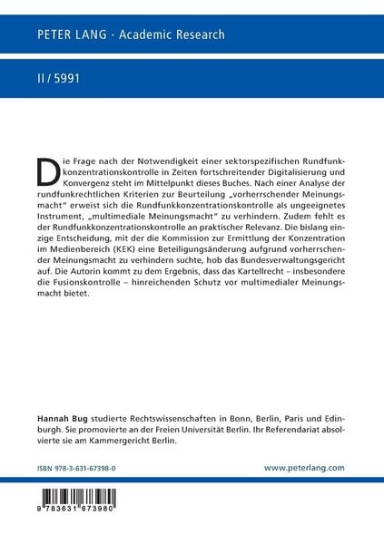 Produktbild: Digitalisierung und Rundfunkkonzentrationskontrolle von Medienkonglomeraten