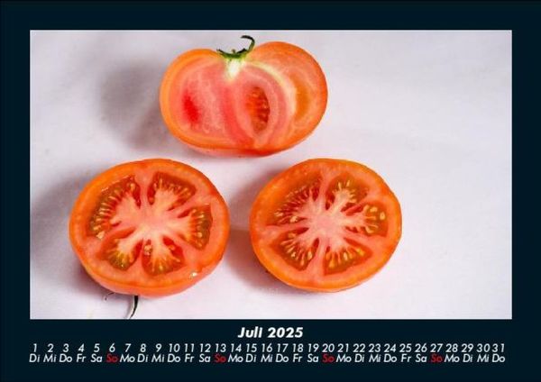 Produktbild: Gem&uuml;sekalender 2025 Fotokalender DIN A5