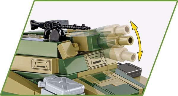 Produktbild: COBI Historical Collection 2288 - Sd. Kfz. 234/3 Stummel, WWII, Panzer, Bausatz, 1:35, 438 Bauteile