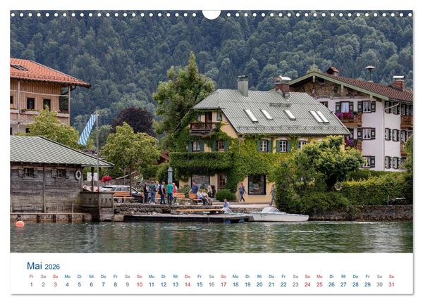 Produktbild: Sch&ouml;ner Tegernsee (Wandkalender 2026 DIN A3 quer), CALVENDO Monatskalender