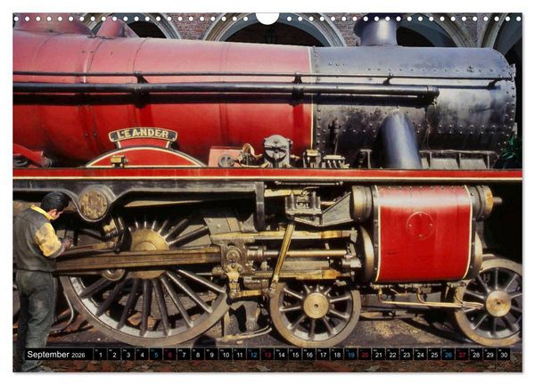 Produktbild: EISENBAHN - Dampf, Diesel und Strom (Wandkalender 2026 DIN A3 quer), CALVENDO Monatskalender