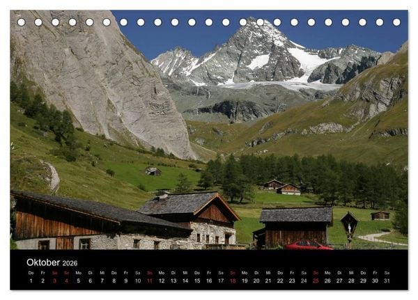 Produktbild: Osttiroler Impressionen (Tischkalender 2026 DIN A5 quer), CALVENDO Monatskalender