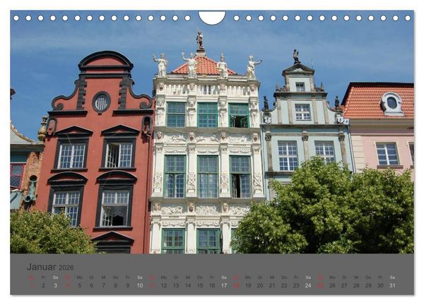 Produktbild: Altst&auml;dte in Polen (Wandkalender 2026 DIN A4 quer), CALVENDO Monatskalender