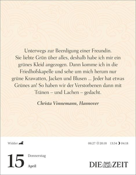 Produktbild: Was mein Leben reicher macht Tagesabrei&szlig;kalender 2027 - Gl&uuml;cksmomente f&uuml;r jeden Tag