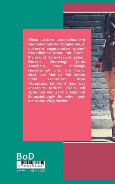 Als Transfrau leben, jenseits der Norm?