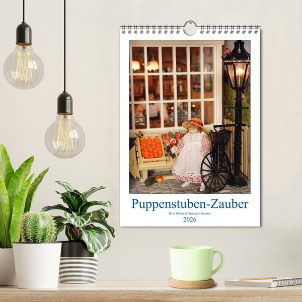 Produktbild: Puppenstuben-Zauber (Wandkalender 2026 DIN A4 hoch), CALVENDO Monatskalender