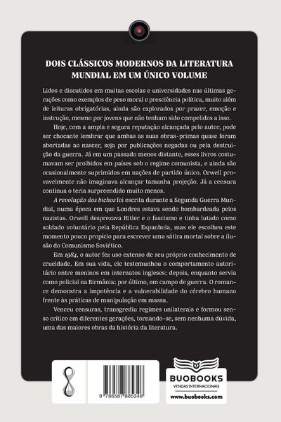 Produktbild: George Orwell: 1984 + A revolu&ccedil;&atilde;o dos bichos