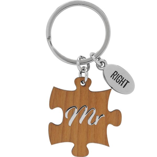 Produktbild: GRUSS & CO Schl&uuml;sselanh&auml;nger Motiv "Mr & Mrs"