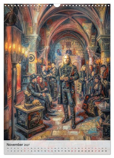 Produktbild: Echos der Nacht (Wandkalender 2027 DIN A3 hoch), CALVENDO Monatskalender