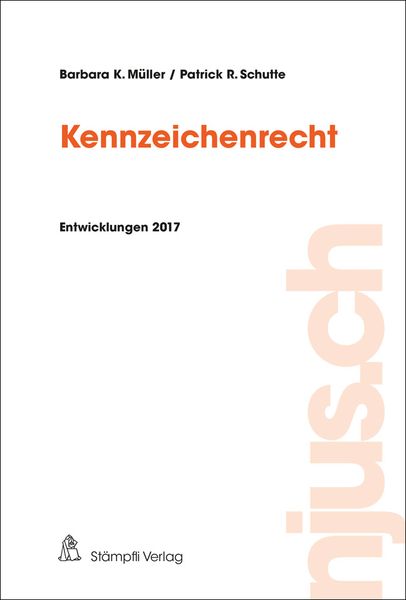 Produktbild: Kennzeichenrecht