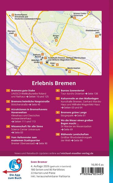 Produktbild: MICHAEL M&Uuml;LLER Reisef&uuml;hrer Bremen MM-City