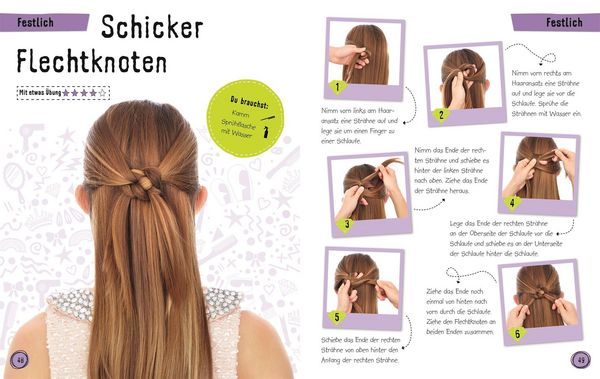 Produktbild: Z&ouml;pfe, Knoten, Flechtfrisuren