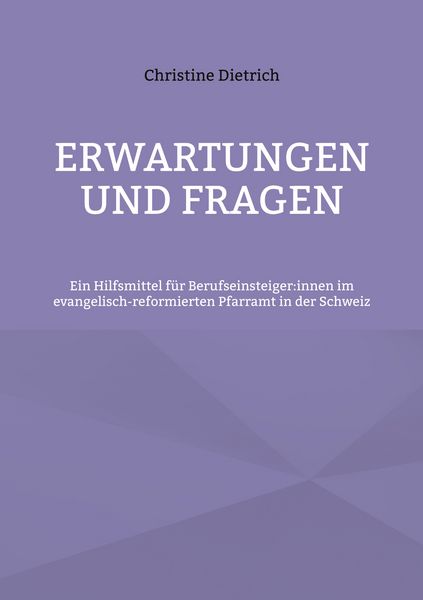 Produktbild: Erwartungen und Fragen