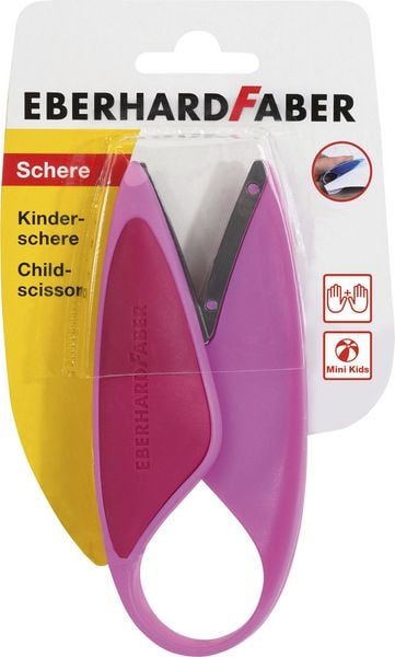 Produktbild: Eberhard Faber Kinderschere pink f&uuml;r Linksh&auml;nder und Rechtsh&auml;nder