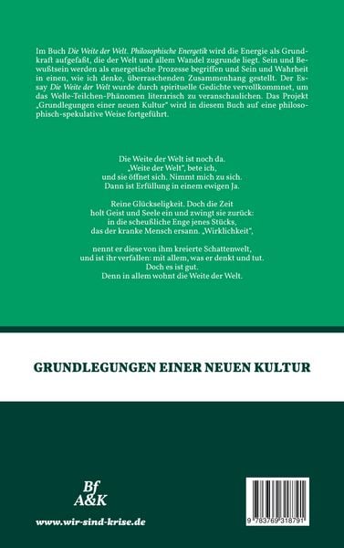 Produktbild: Die Weite der Welt