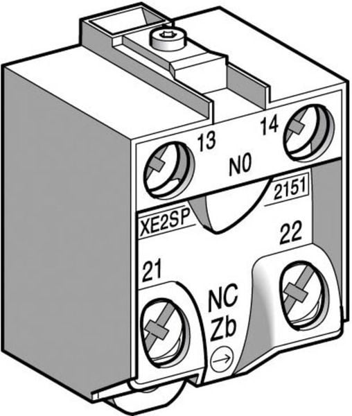 Telemecanique XE2SP2151 Hilfsschalter 1 Schließer, 1 Öffner 1St.