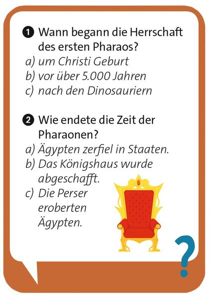 Produktbild: Pocket Quiz junior Altes &Auml;gypten