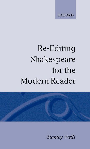 Produktbild: Re-Editing Shakespeare for the Modern Reader
