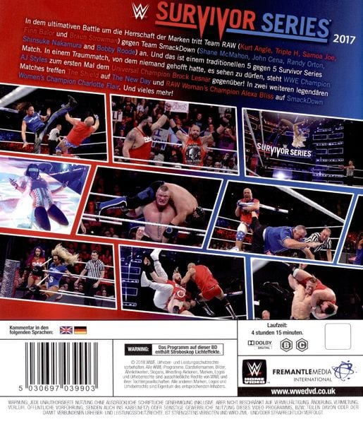 Produktbild: WWE - Survivor Series 2017