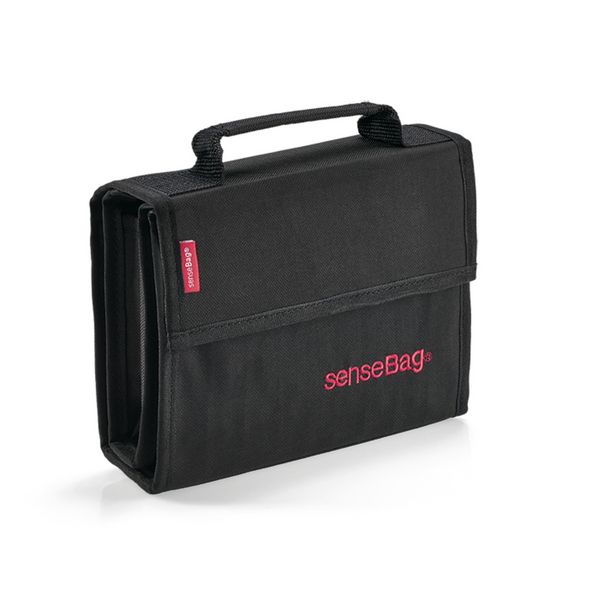 Produktbild: Transotype Federmappe senseBag f&uuml;r 36 Marker schwarz