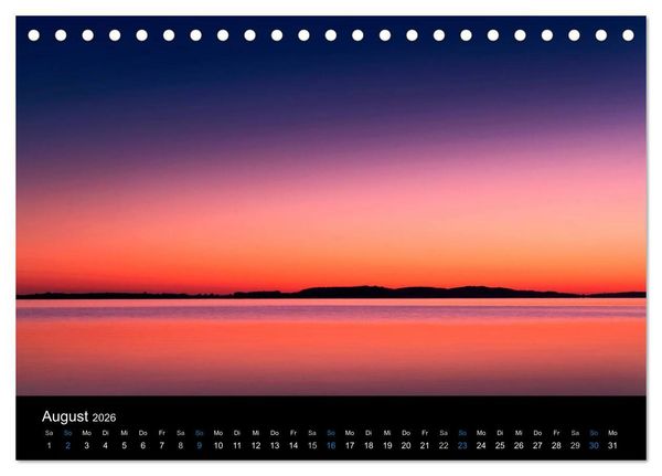 Produktbild: Sonnenunterg&auml;nge (Tischkalender 2026 DIN A5 quer), CALVENDO Monatskalender