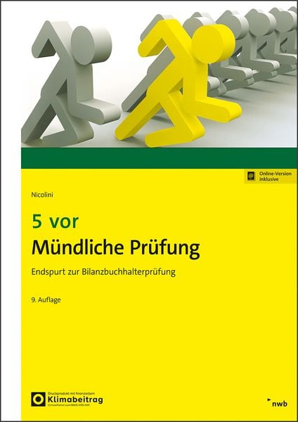 Produktbild: 5 vor M&uuml;ndliche Pr&uuml;fung