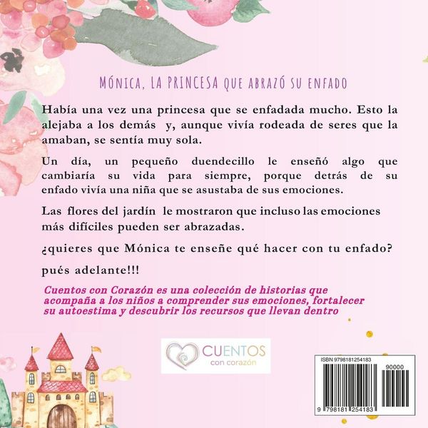 Produktbild: M&oacute;nica, La Princesa Que Abraz&oacute; Su Enfado