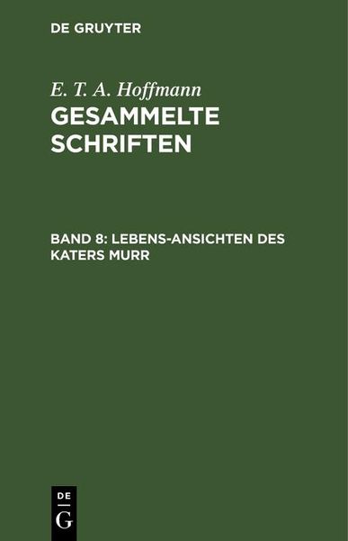 Produktbild: Lebens-Ansichten des Katers Murr
