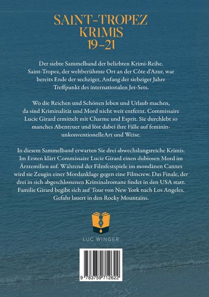 Produktbild: Sammelband: Saint-Tropez Krimis 19 - 21