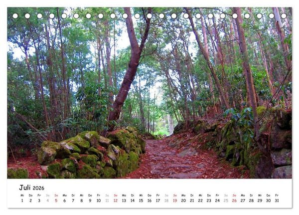 Produktbild: Jakobsweg - Camino Portugues (Tischkalender 2026 DIN A5 quer), CALVENDO Monatskalender