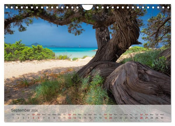 Produktbild: Wonderful Sardinia (Wall Calendar 2026 DIN A4 landscape), CALVENDO 12 Month Wall Calendar