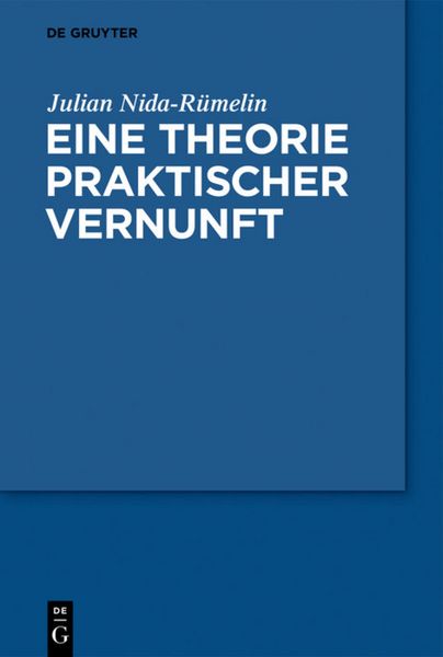 Produktbild: Eine Theorie praktischer Vernunft