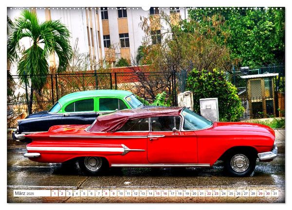 Produktbild: BEST OF IMPALA - Das Prunkst&uuml;ck von Chevrolet (hochwertiger Premium Wandkalender 2025 DIN A2 quer), Kunstdruck in Hochglanz