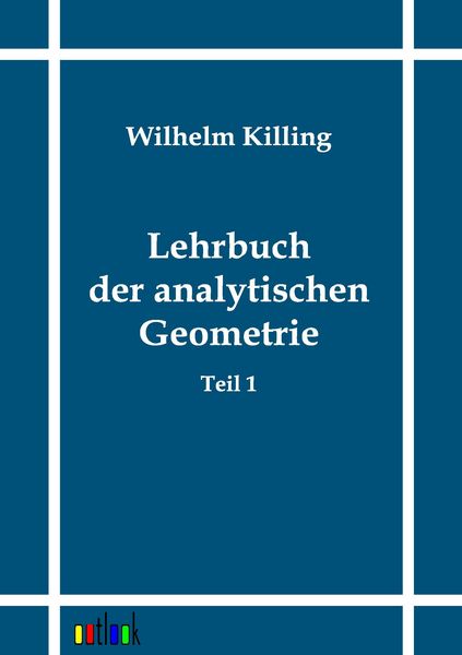Produktbild: Lehrbuch der analytischen Geometrie