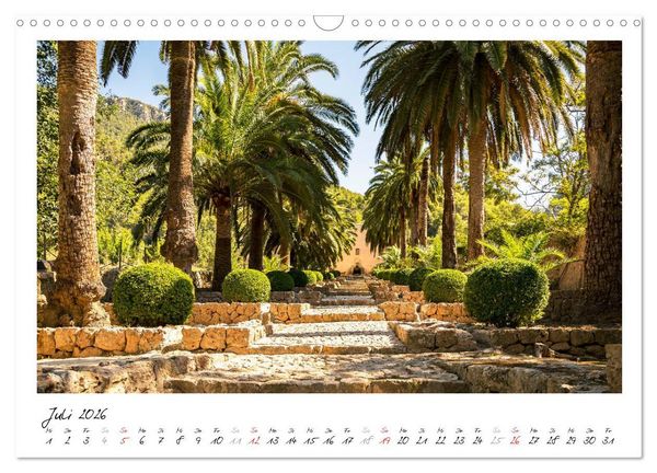Produktbild: MALLORCA, Meine Balearische Insel (Wandkalender 2026 DIN A3 quer), CALVENDO Monatskalender