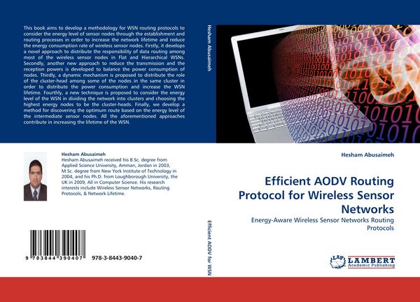 Produktbild: Efficient AODV Routing Protocol for Wireless Sensor Networks