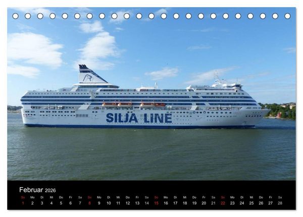 Produktbild: Ostseef&auml;hren (Tischkalender 2026 DIN A5 quer), CALVENDO Monatskalender